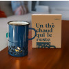 MUG EMAILLE PERSONNALISABLE SUPPORT CHAUFFANT 'COOKUT'