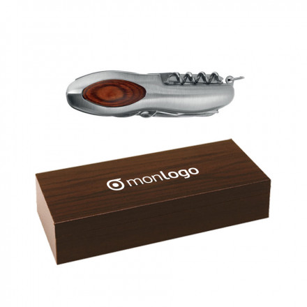 COUTEAU DE POCHE PERSONNALISÉ 15 FONCTIONS 'DAVY'