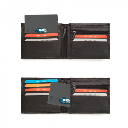 ETUI CARTE RIGIDE ANTI RFID PERSONNALISABLE 'LINZ'