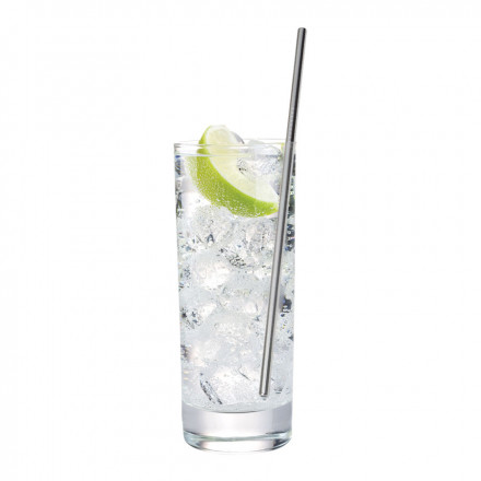 PAILLE EN MÉTAL RÉUTILISABLE PUBLICITAIRE 'ZOUP'