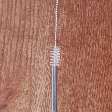 PAILLE EN MÉTAL RÉUTILISABLE PUBLICITAIRE 'ZOUP'