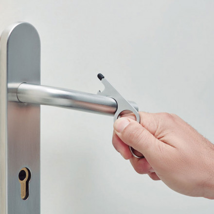 PORTE CLÉS SANS CONTACT PUBLICITAIRE 'SICURITA'