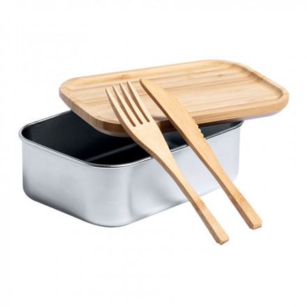 LUNCH BOX PERSONNALISÉE AVEC COUVERTS 'CONCHI'