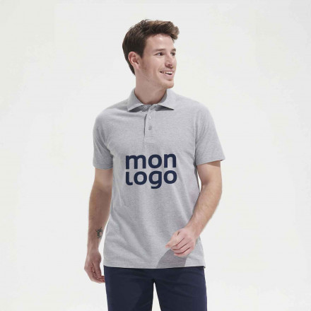 POLO HOMME PERSONNALISÉ 'SPRING' EXPEDITION RAPIDE 4J