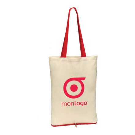 SAC PERSONNALISÉ PLIABLE EN COTON 120 G/M 'NAMPA'