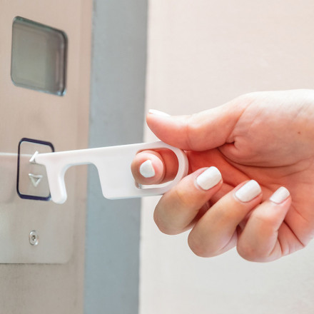 PORTE CLÉS ANTIBACTÉRIEN PUBLICITAIRE 'SULLY'