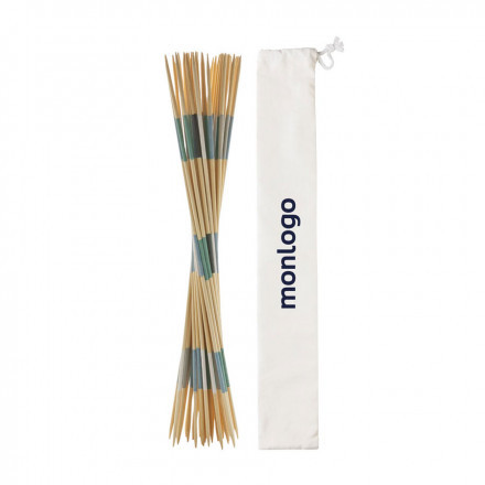 JEU DE MIKADO GÉANT PERSONNALISÉ 'BAMBOO XL'