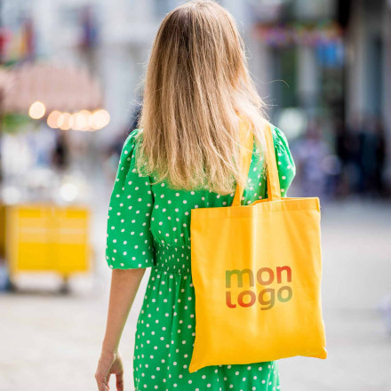 SAC COTON COULEUR PERSONNALISABLE 'ANTONIO FAIRTRADE'