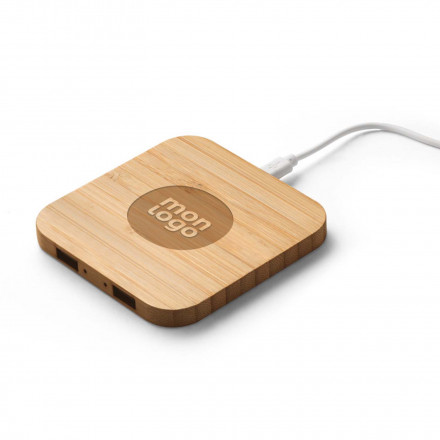 CHARGEUR INDUCTION BAMBOU 'CUADRO 15W'