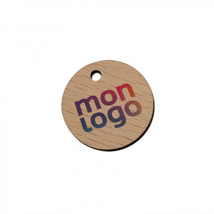 JETON CADDY PUBLICITAIRE AVEC TROU 'CADDY WOOD'