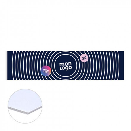PANNEAU D'INFORMATION PERSONNALISABLE PVC 3 MM 'PANRIDE'
