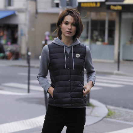 DOUDOUNE PERSONNALISABLE SANS MANCHE FEMME NEOBLU® 'ARTHUR'