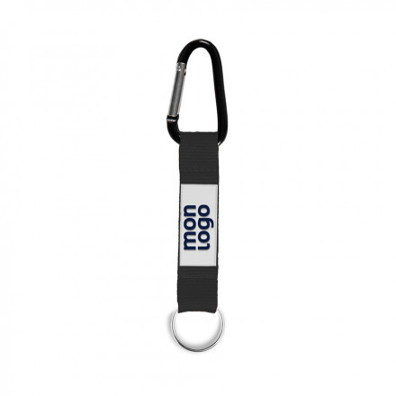 PORTE CLÉS AVEC MOUSQUETON PERSONNALISÉ 'HOOKY PVC'
