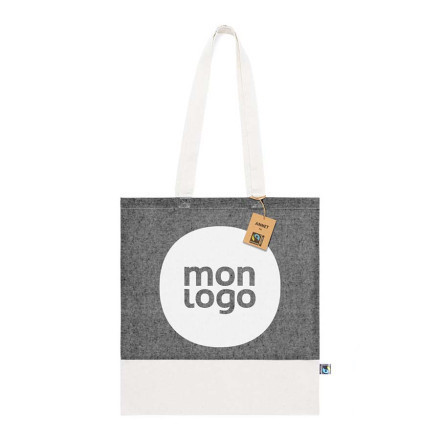 SAC COTON PERSONNALISABLE 140 G/M2 FAIRTRADE 'FORCOLI'