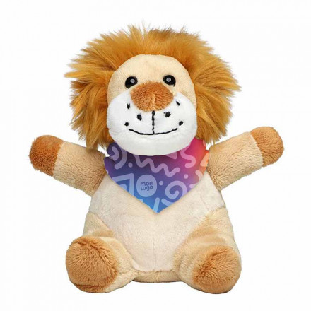 PELUCHES PERSONNALISABLE DE LA SAVANE AVEC BANDANA