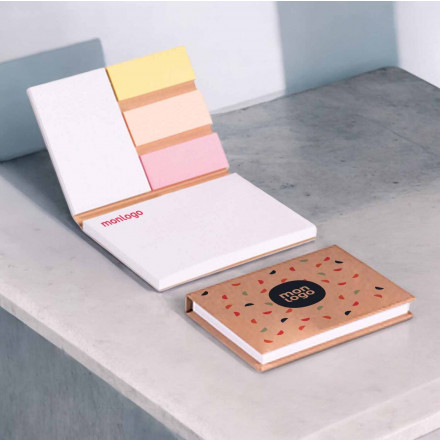 BLOC NOTE PUBLICITAIRE SOUPLE RECYCLEE 'SOUPLY'