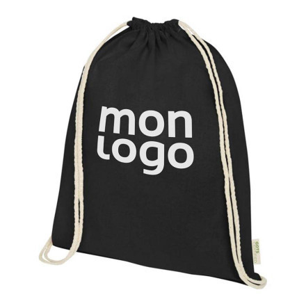 SAC À DOS COTON BIOLOGIQUE 140 GR/M² PUBLICITAIRE 'PAPEY' 4J