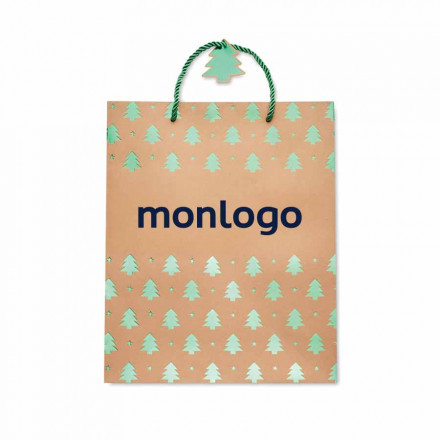 SAC DE CADEAU NOEL PUBLICITAIRE 'OFERTO' 