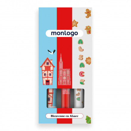 PACK 3 BIC 4 COULEURS PERSONNALISABLE 'ALSACE'