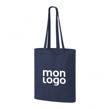 SAC SHOPPING PERSONNALISABLE EFFET VELOURS COTELE 'ZURI'
