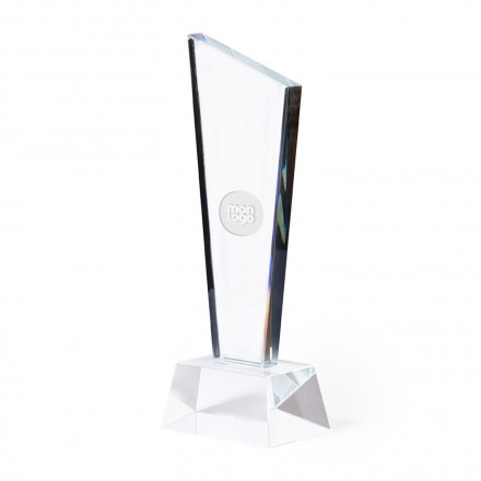 TROPHEE EN VERRE PERSONNALISABLE 'VICKY'