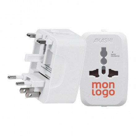 ADAPTATEUR UNIVERSEL DE VOYAGE PERSONNALISABLE 'VLYTA'