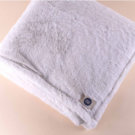 PLAID PERSONNALISE EFFET FOURRURE 'MOUTSI'