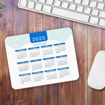 TAPIS DE SOURIS RECTANGLE PERSONNALISABLE 'PADY DATE'
