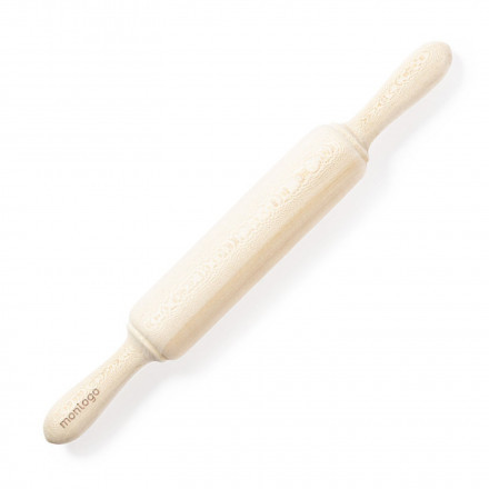 ROULEAU A PATISSERIE BOIS PERSONNALISABLE 'BISCOTTO'