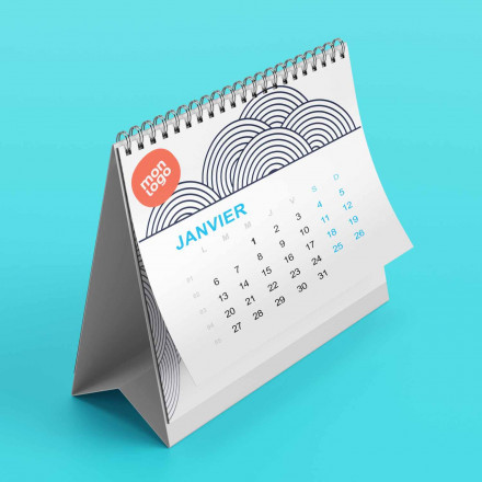 CALENDRIER CHEVALET 'EASEL CARRE'