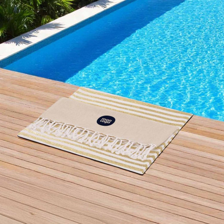 PAREO/FOUTA 180G PERSONNALISABLE 'SOLINE PAILLETTES'