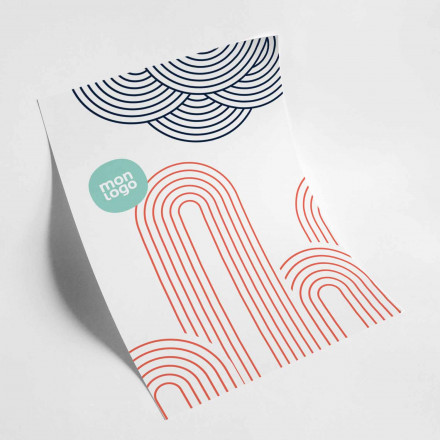 FLYER PAPIER COUCHE BRILLANT PERSONNALISABLE 'FLYA'