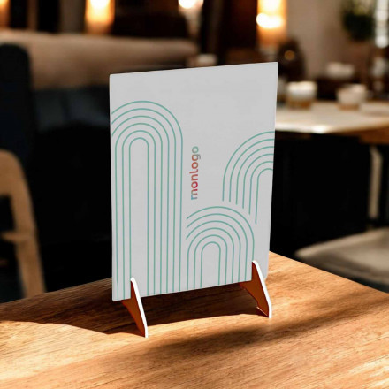 CHEVALET SOUPLE PERSONNALISABLE 'INFO'