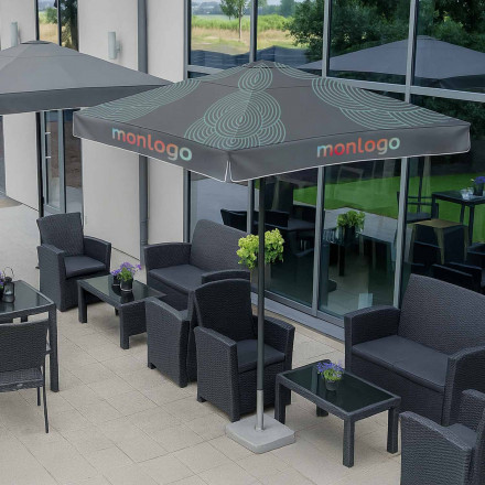 PARASOL AVEC EMBASE 'SENTIDO RECYCLE'