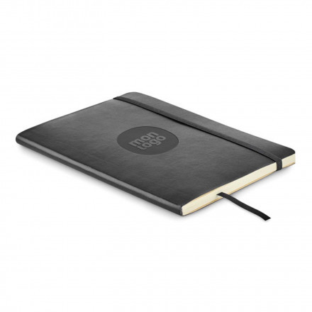 CARNET A5 RECYCLE SOUPLE PERSONNALISABLE 'LUGGATI'