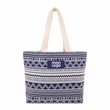 CABAS PERSONNALISE EN POLYESTER ET PU 'LIMA'
