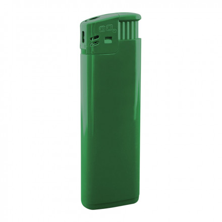 BRIQUET PUBLICITAIRE RECHARGEABLE PIEZO 'ERIS' - vert