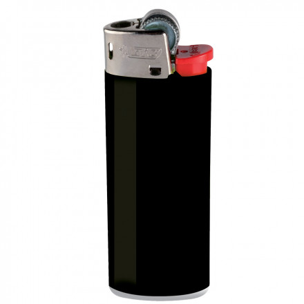 MINI BRIQUET PUBLICITAIRE JETABLE CLASSIQUE BIC® 'FUEGO' - noir