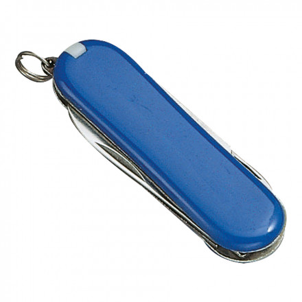 COUTEAU DE POCHE 6 FONCTIONS 'CERVIN' - bleu