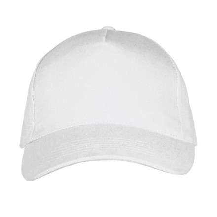 CASQUETTE PERSONNALISEE 'LONG BEACH' 260 GR/M² - blanc