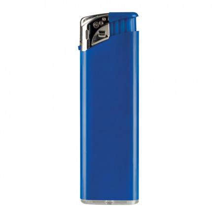 BRIQUET PERSONNALISÉ RECHARGEABLE PIEZO 'SATURNE' - bleu