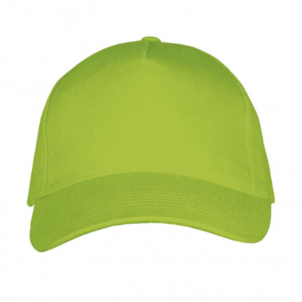 CASQUETTE PERSONNALISEE 'LONG BEACH' 260 GR/M² - vert pomme