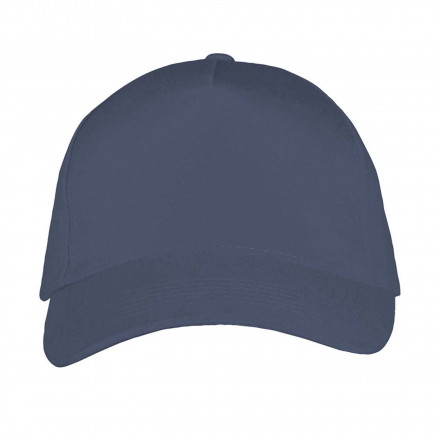 CASQUETTE PERSONNALISEE 'LONG BEACH' 260 GR/M² - denim