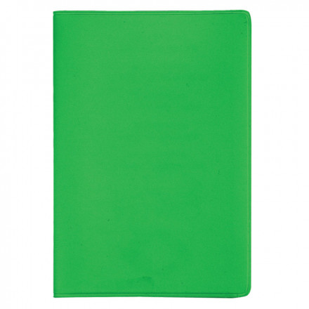 COUVERTURE DE PASSEPORT PERSONNALISABLE 'VIAJE' - vert