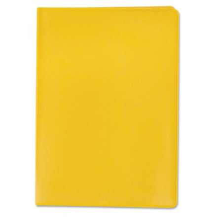 COUVERTURE DE PASSEPORT PERSONNALISABLE 'VIAJE' - jaune