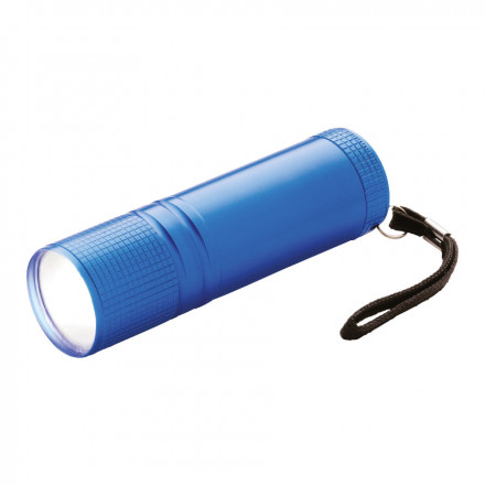 LOT DE 100 LAMPES TORCHES COB PUBLICITAIRES 'LUZIA' - bleu