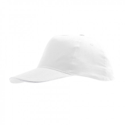EXPRESS 72H - CASQUETTE PUBLICITAIRE ADULTE 'SUNNY' 180 GR/M²  - blanc