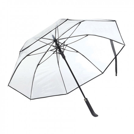 PARAPLUIE PERSONNALISÉ MANCHE DROIT 'CALLEN' - noir