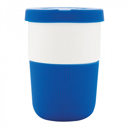 MUG PERSONNALISABLE EN PLA 'SALICA' - bleu