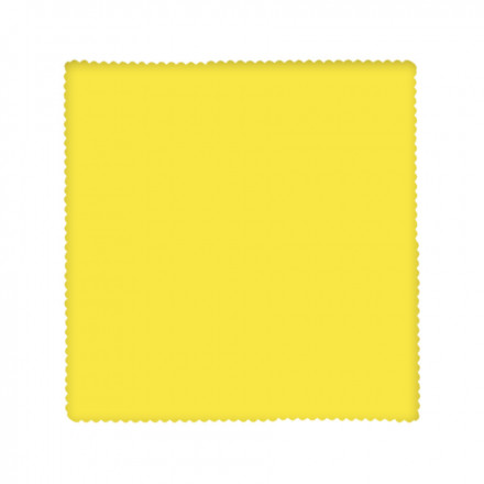 MICROFIBRE PERSONNALISÉE 'EPOUSTIF' - EMBOSSAGE 200GR/M2 - jaune